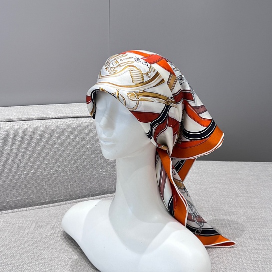 Платок Hermes Harnais Legendaire premium 87x88 см