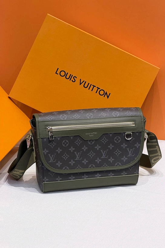 Кожаная сумка Louis Vuitton Courrier Messenger 37x27x12 см