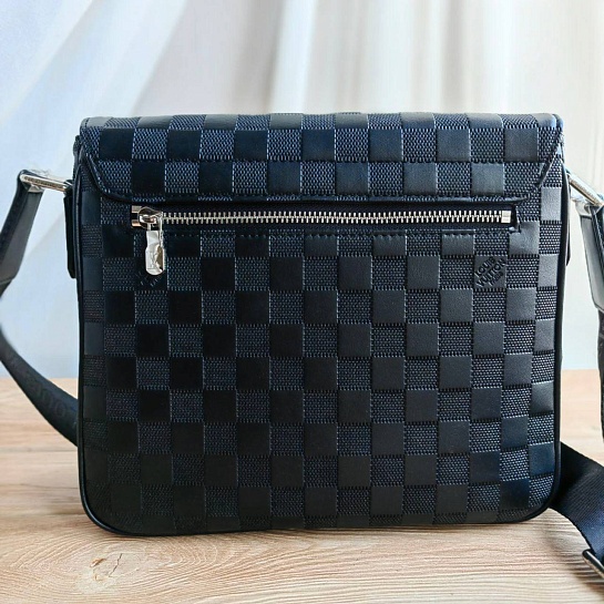 Мужская сумка-мессенджер Louis Vuitton District PM Damier Infini 26x22