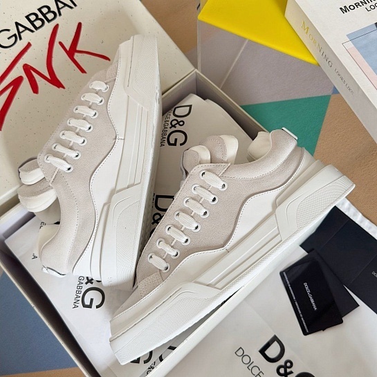 Мужские кроссовки Dolce & Gabbana Mega Skate - White