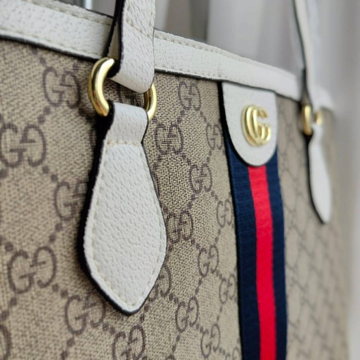 Женская сумка Gucci Ophidia GG Medium Tote 38x28 см   