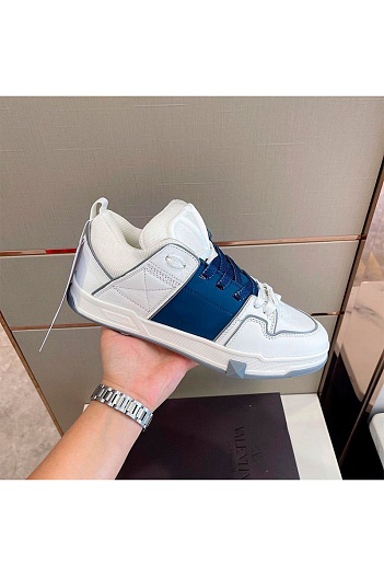 Мужские кожаные кроссовки Valentino   