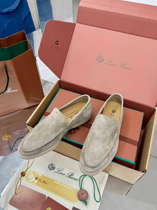 Женские заишевые лоферы Loro Piana Summer Walk premium