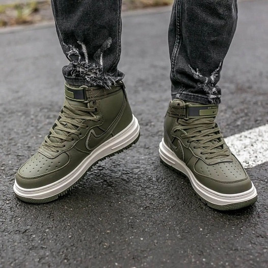 Кроссовки Nike Air Force 1 Mid Gore-Tex Haki   