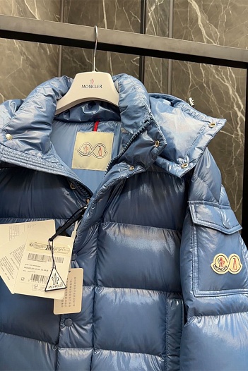 Мужской пуховик Moncler Maya 70 - Blue   