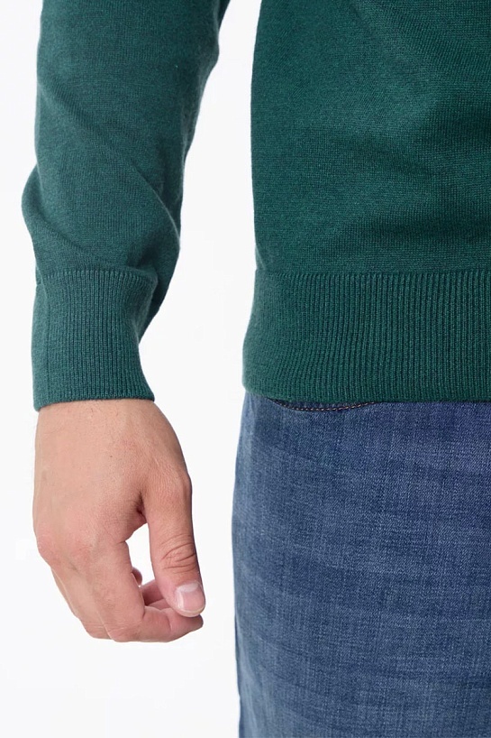 Мужской зелёный джемпер Emporio Armani