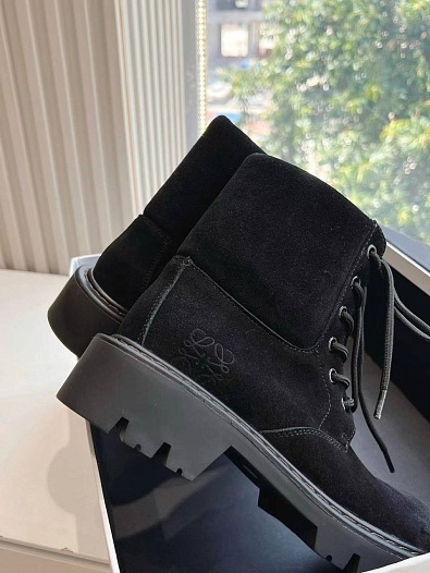 Женские ботинки Loewe Premium - Black   