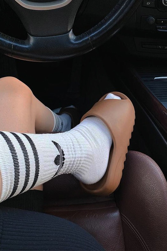 Шлёпанцы Adidas Yeezy Slide - Brown
