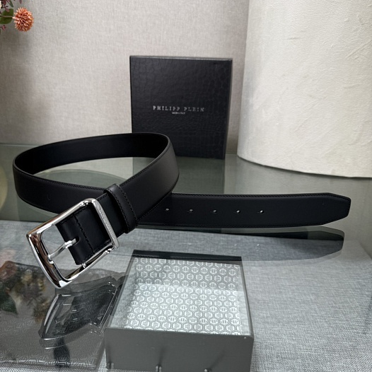 Кожаный ремень Philipp Plein premium   