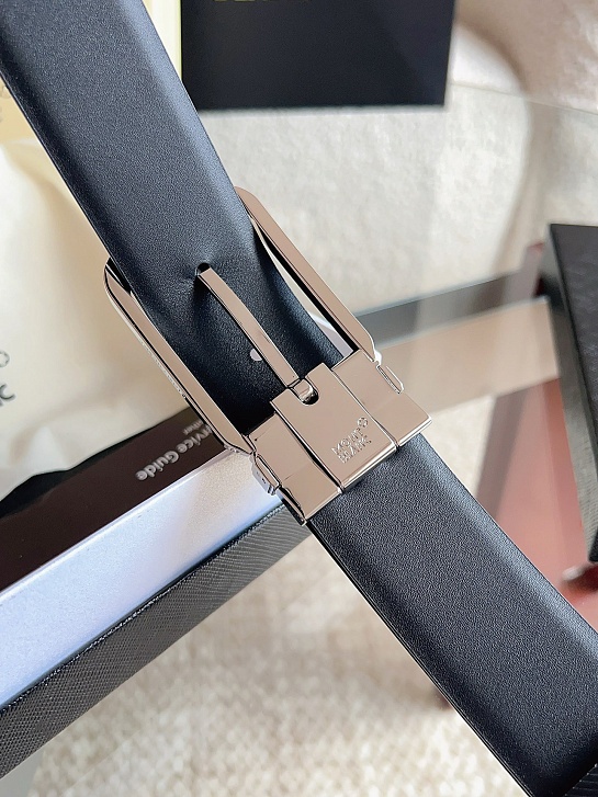 Кожаный ремень Montblanc premium