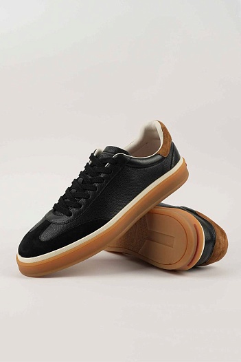 Мужские кроссовки Loro Piana Tennis Walk - Black   