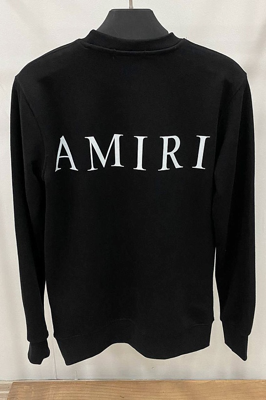 Чёрный мужской свитшот Amiri M.A. Core logo-print