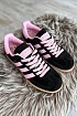 Женские кроссовки Adidas Spezial - Black / Pink