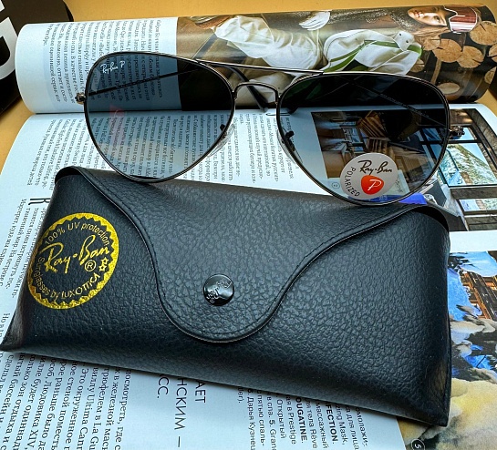 Солнцезащитные очки Ray-Ban Aviator Large Metal