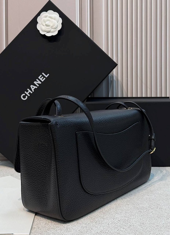 Кожаная сумка Chanel premium 32x19.5x10 см