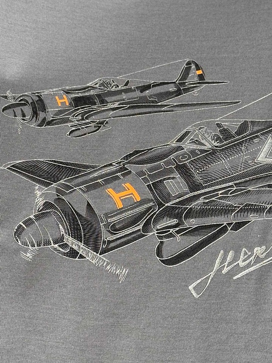 Мужская футболка Hermes Premium - Grey