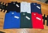 Мужское поло Lacoste синего цвета