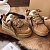 Женские ботинки с мехом UGG Lowmel - Chestnut