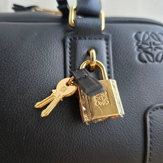 Кожаная сумка Loewe Amazona 24.5x13 см