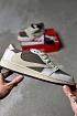 Кроссовки Travis Scott x Nike Air Jordan 1 Low "Reverse Mocha"