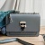 Кожаная сумка Karl Lagerfeld K/Ikonik Metal Lock 22x16 см (3 расцветки)