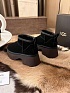 Женские замшевые ботинки UGG Heights - Black