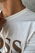 Мужская белая футболка Hugo Boss