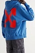 Синее худи Off-White Emotion Arrow-print