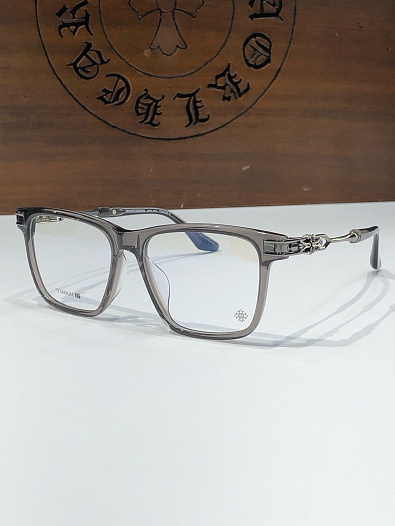 Очки Chrome Hearts с прозрачными линзами   