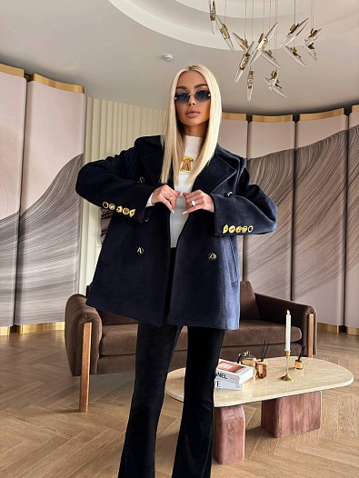 Женское пальто Schiaparelli Premium - Navy   