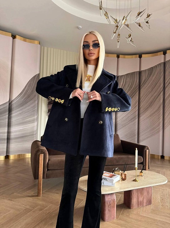Женское пальто Schiaparelli Premium - Navy