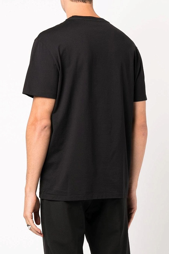 Чёрная оверсайз футболка Neil Barrett x James Harden