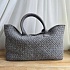 Замшевая сумка Bottega Veneta Cabat 40x28 см - Grey