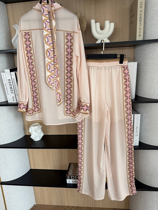 Женский розовый костюм Zimmermann premium
