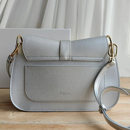 Кожаная сумка Furla Flow Mini 25x18 см