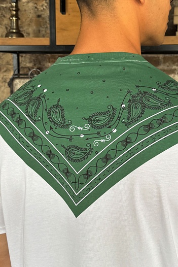 Белая футболка Marcelo Burlon County of Milan graphic-print   