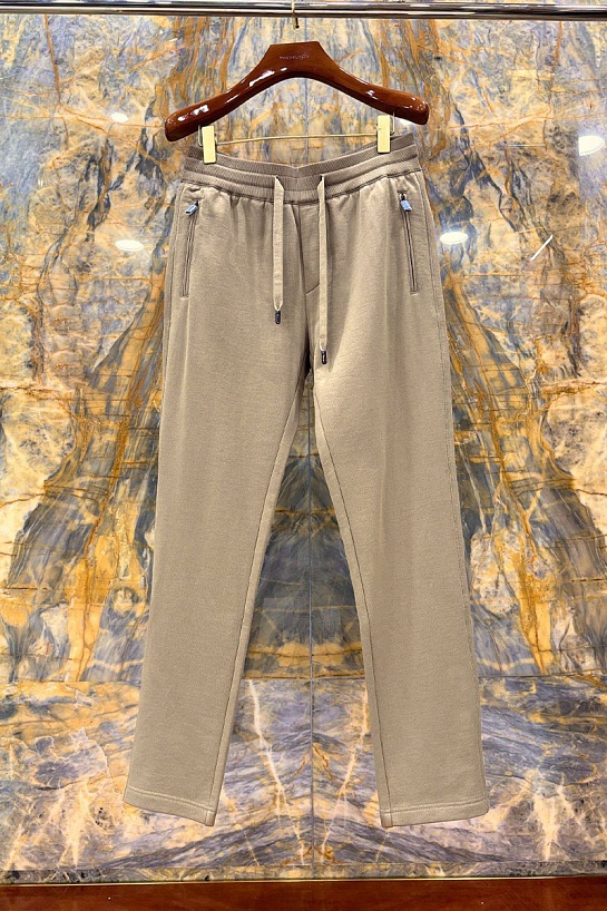 Бежевые спортивные штаны Dolce & Gabbana premium