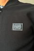 Чёрный бомбер Dolce&Gabbana Milano Italia logo-plaque