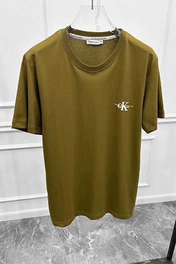 Мужская зелёная футболка Calvin Klein Urban Graphic   