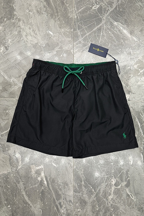 Мужские чёрные шорты Polo Ralph Lauren