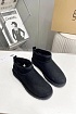 Мужские чёрные ботинки UGG Classic