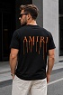 Мужская футболка Amiri Spray Paint Ma Tee - Black