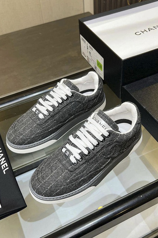 Женские кроссовки Chanel Tweed premium