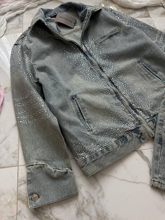 Женская джинсовая куртка Balenciaga