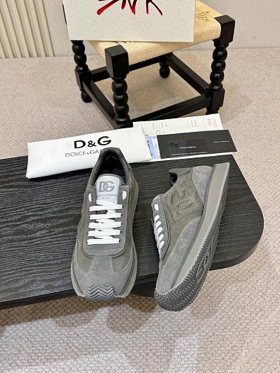 Мужские кроссовки Dolce & Gabbana Cushion - Grey   
