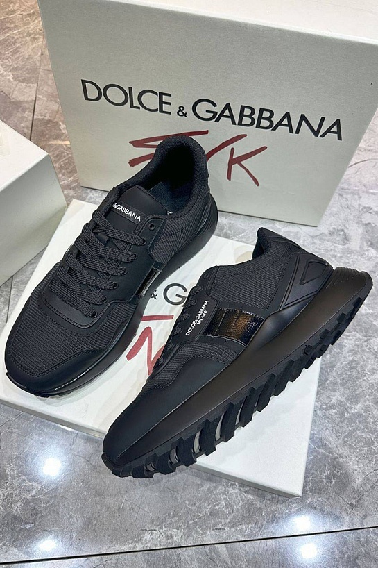 Мужские комбинированные кроссовки Dolce & Gabbana