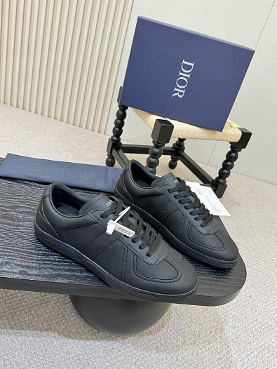 Мужские кожаные кроссовки Dior B01 Matchpoint   