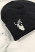 Мужская шапка Off-White logo-embroidered - Black