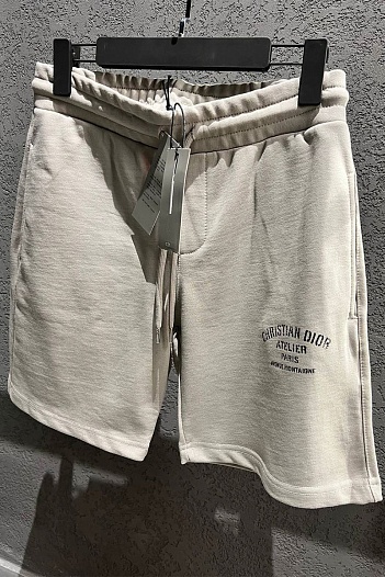 Мужские серые шорты Dior   