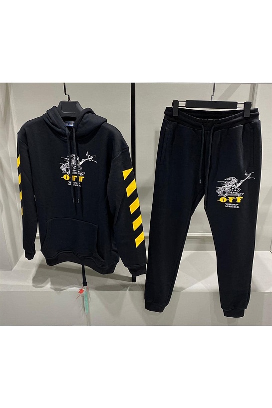Мужские штаны Off-White Diag Free Spirit - Black